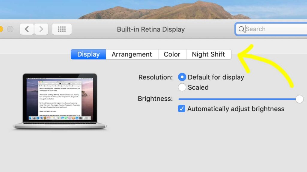 How to Manage Night Shift on Apple Devices Step 3