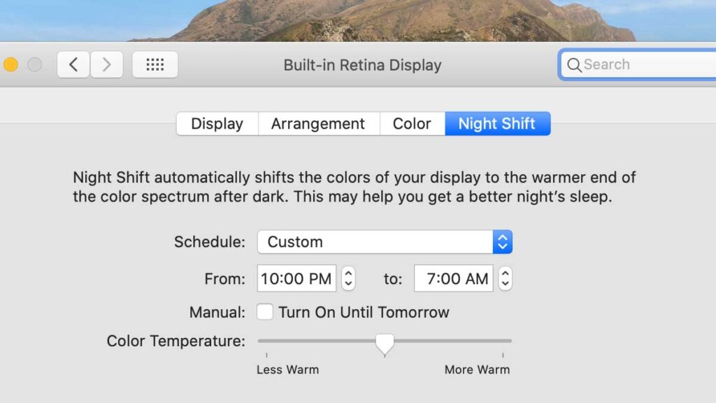 How to Manage Night Shift on Apple Devices Step 6