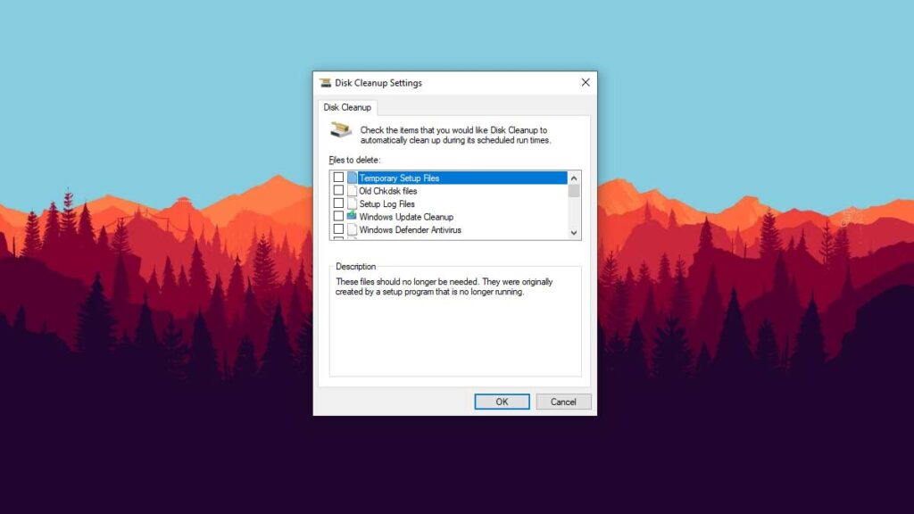 How to Set Windows 10 to Automatically Run Disk Cleanup on a Schedule Step 3