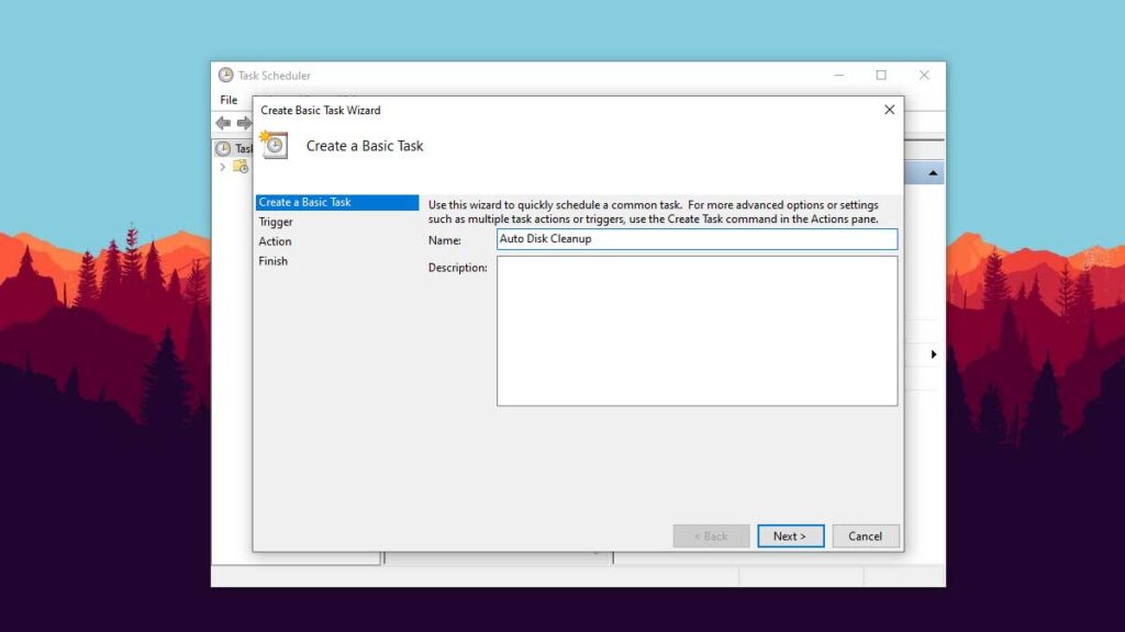 How to Set Windows 10 to Automatically Run Disk Cleanup on a Schedule Step 6
